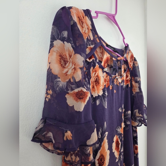 Adele & May Floral Top - Picture 4 of 4